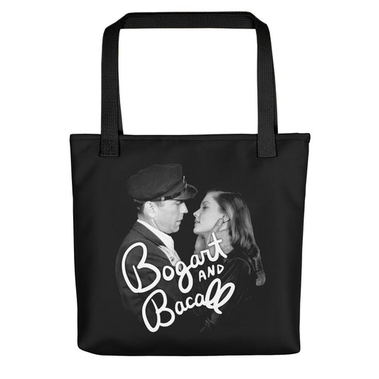 Bogart and Bacall Tote Bag