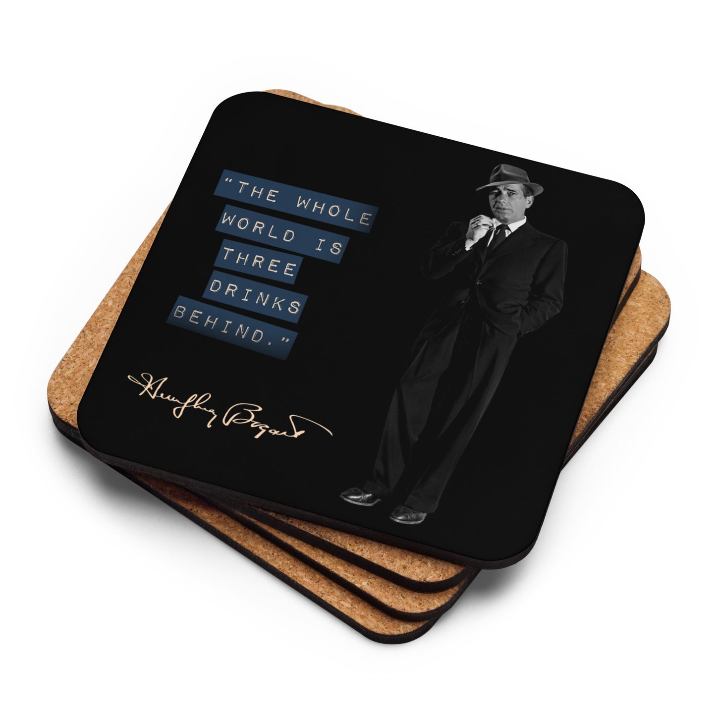 Three Drinks Behind Coaster