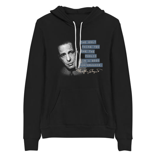 Bogart Quote Unisex Hoodie