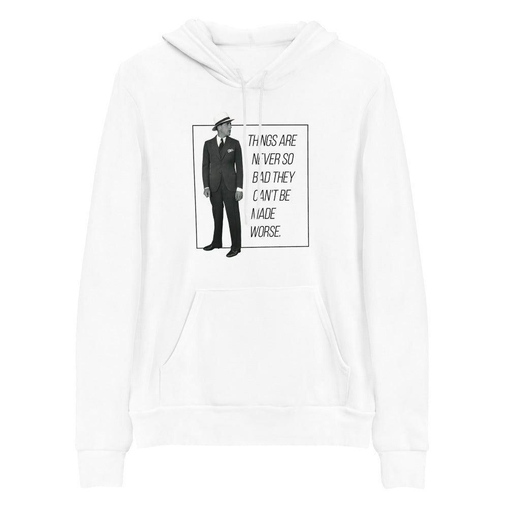 Bogart Quote Unisex Hoodie