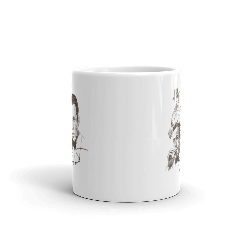 Bogart Illustrated Coffee Mug