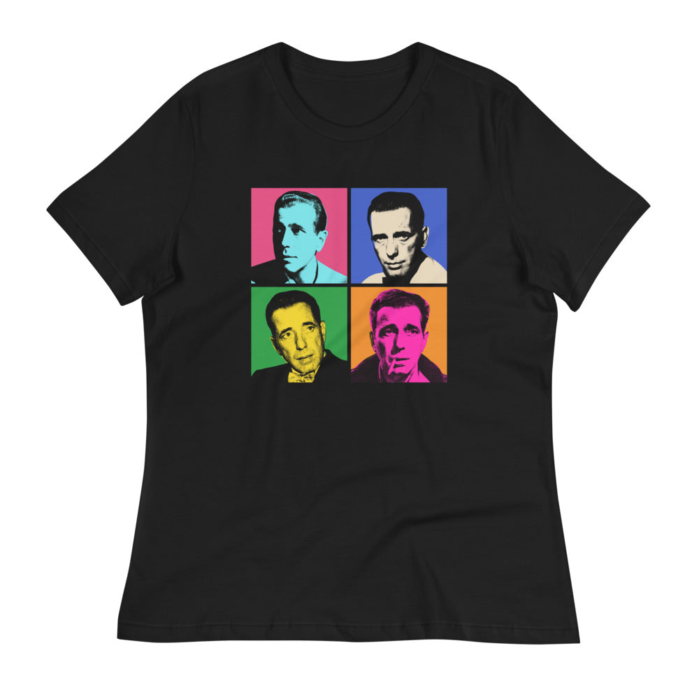 Bogart Pop Art Women's Relaxed T-Shirt