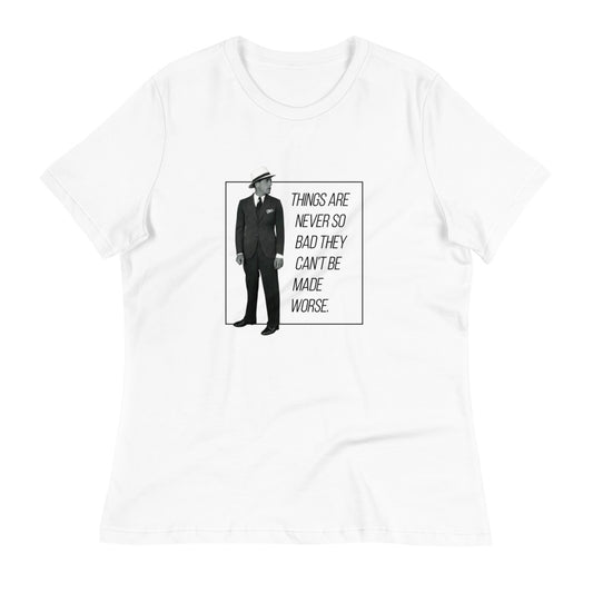 Bogart Quote Women's Relaxed T-Shirt