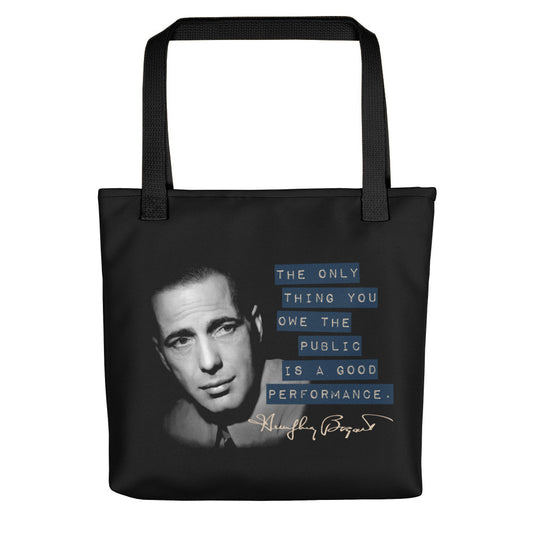 Bogart Quote Tote Bag