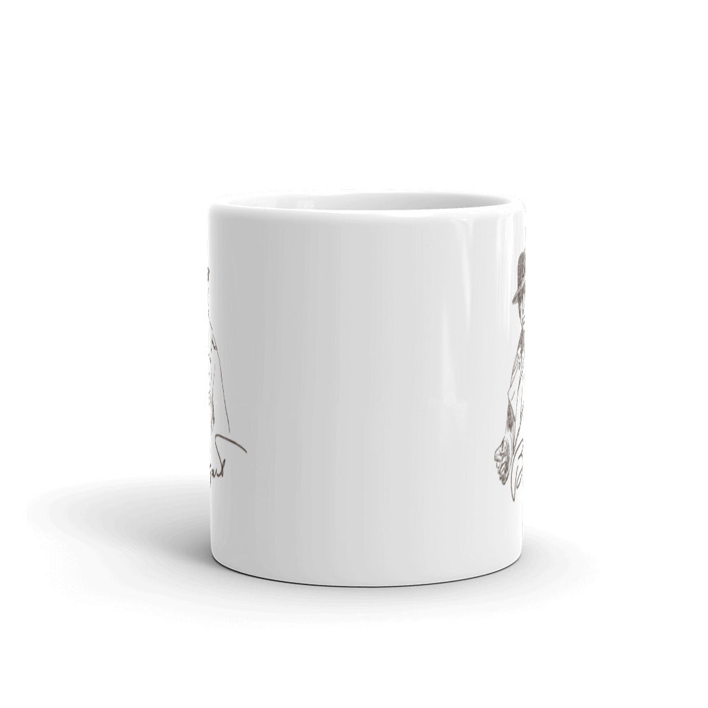 Bogart Illustrated Coffee Mug