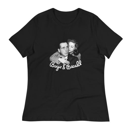 Bogie and Bacall Women's Relaxed T-Shirt